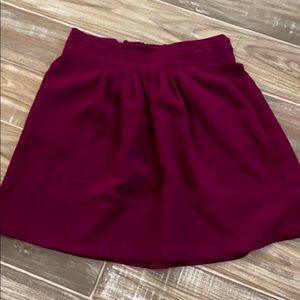 Plum skirt